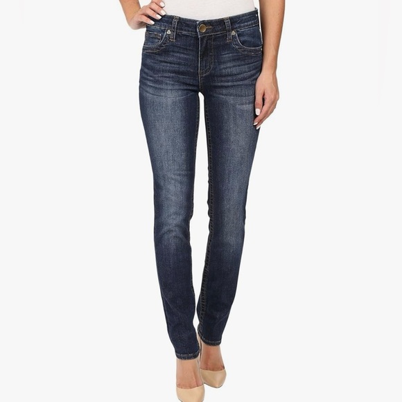 Kut From The Kloth Straight Leg Jeans Size 8 - Picture 1 of 6